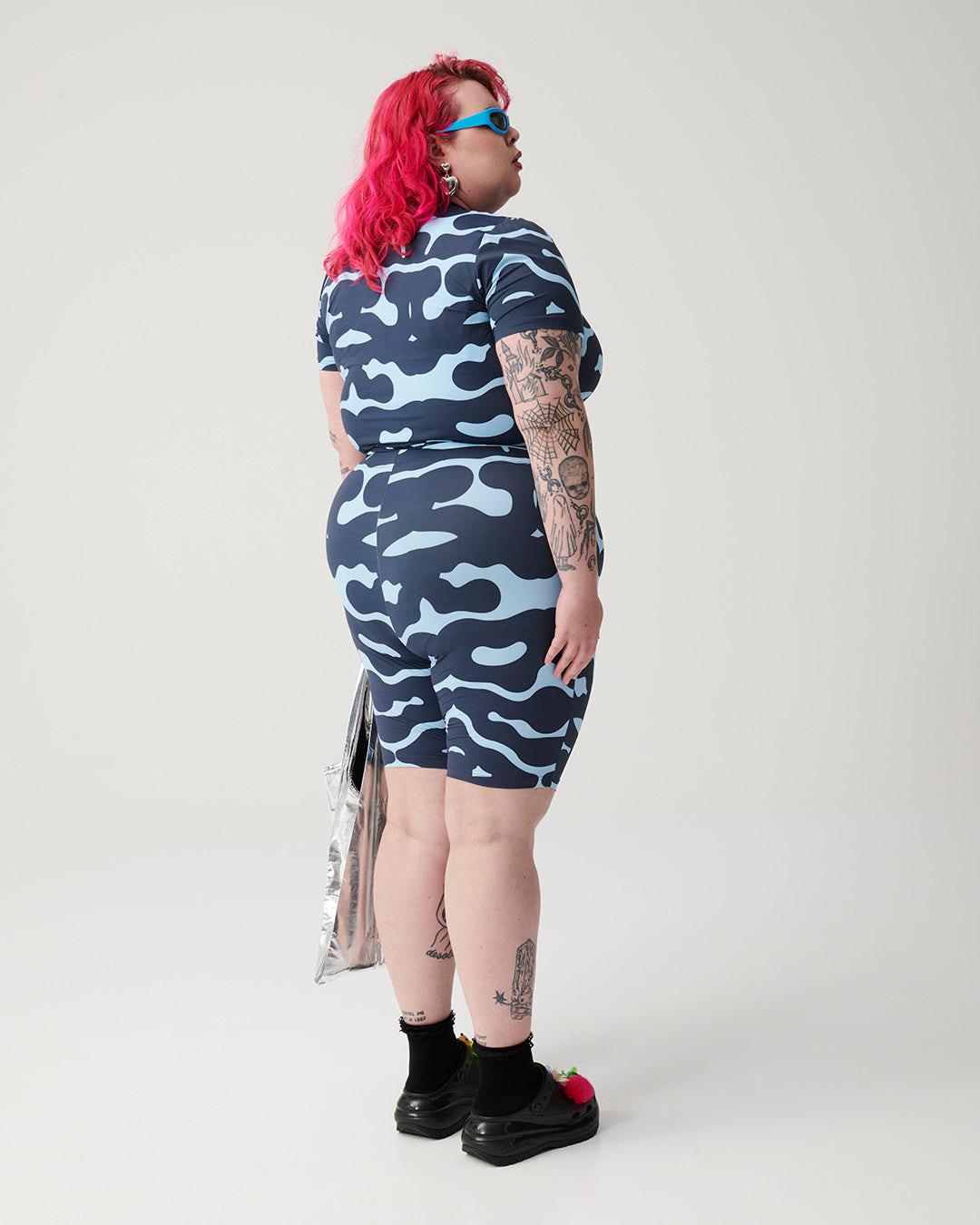 Cuddlelicious/ Enigma / Cropped T-Shirt