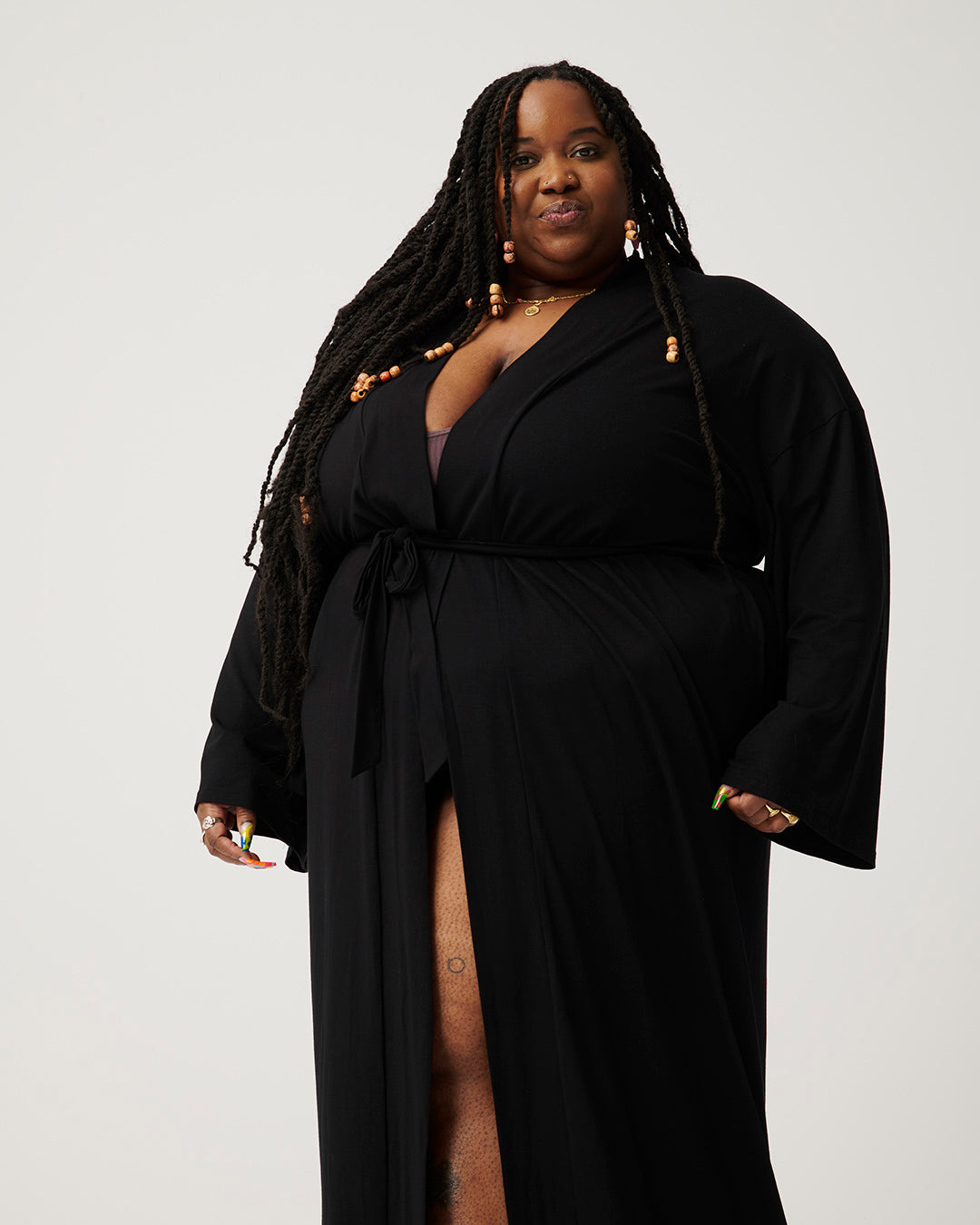 Serial Snoozer /  Black / Robe