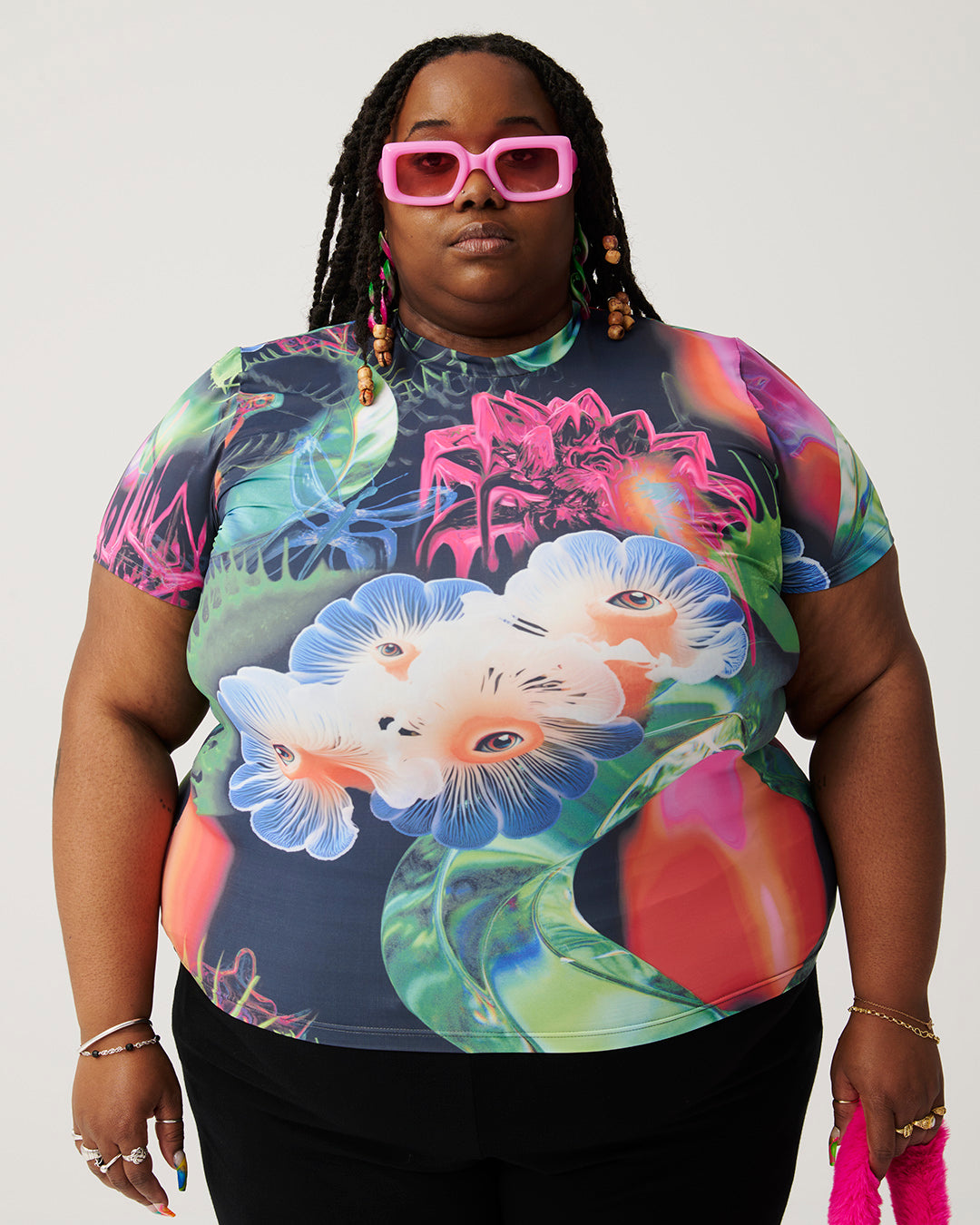 Cuddlelicious / Mindscape / Cropped T-Shirt