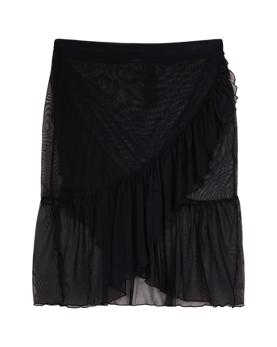 Poolside Perfection / Zwart / Mesh Cover Up