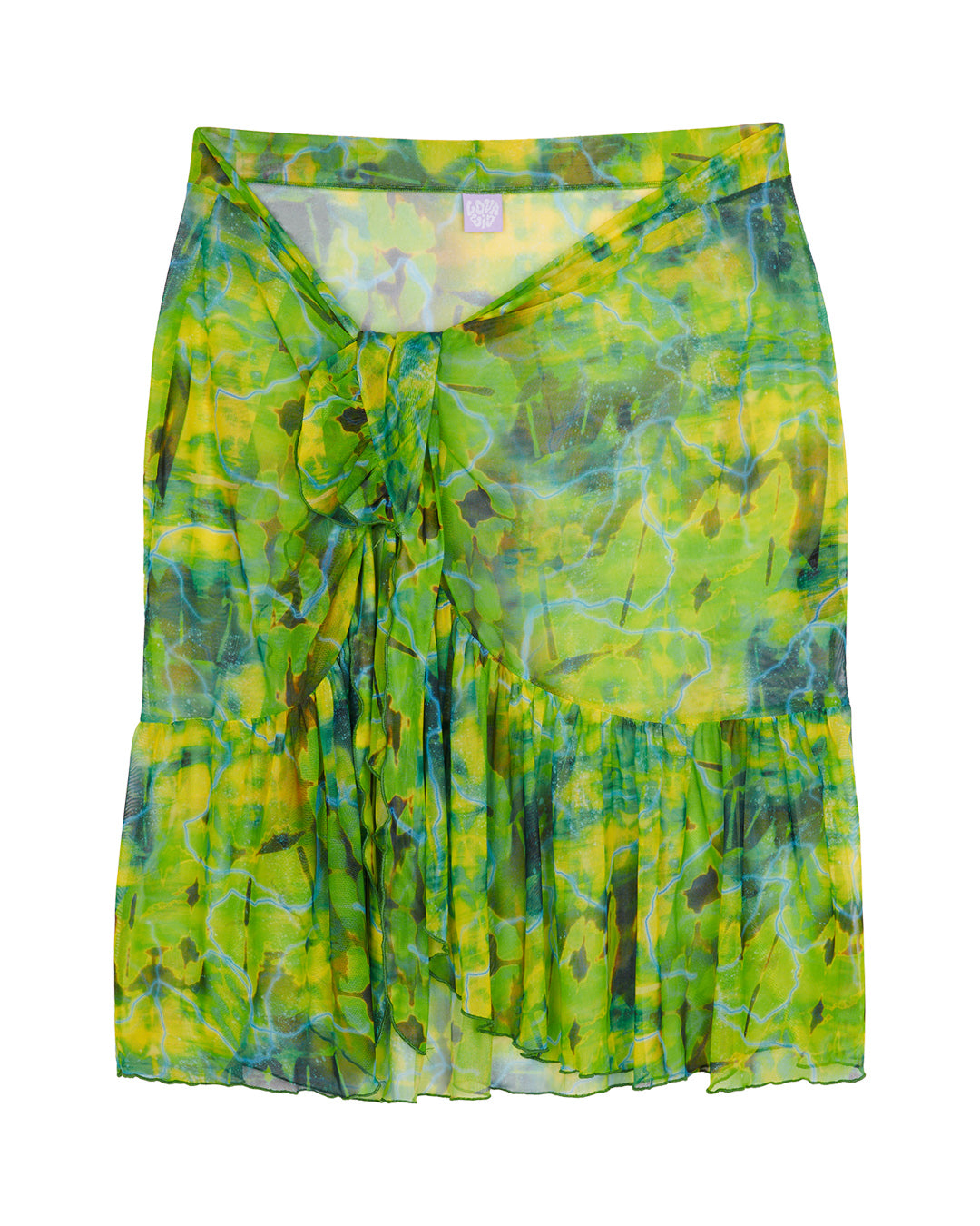 Poolside Perfection / Malachite / Mesh Cover Up