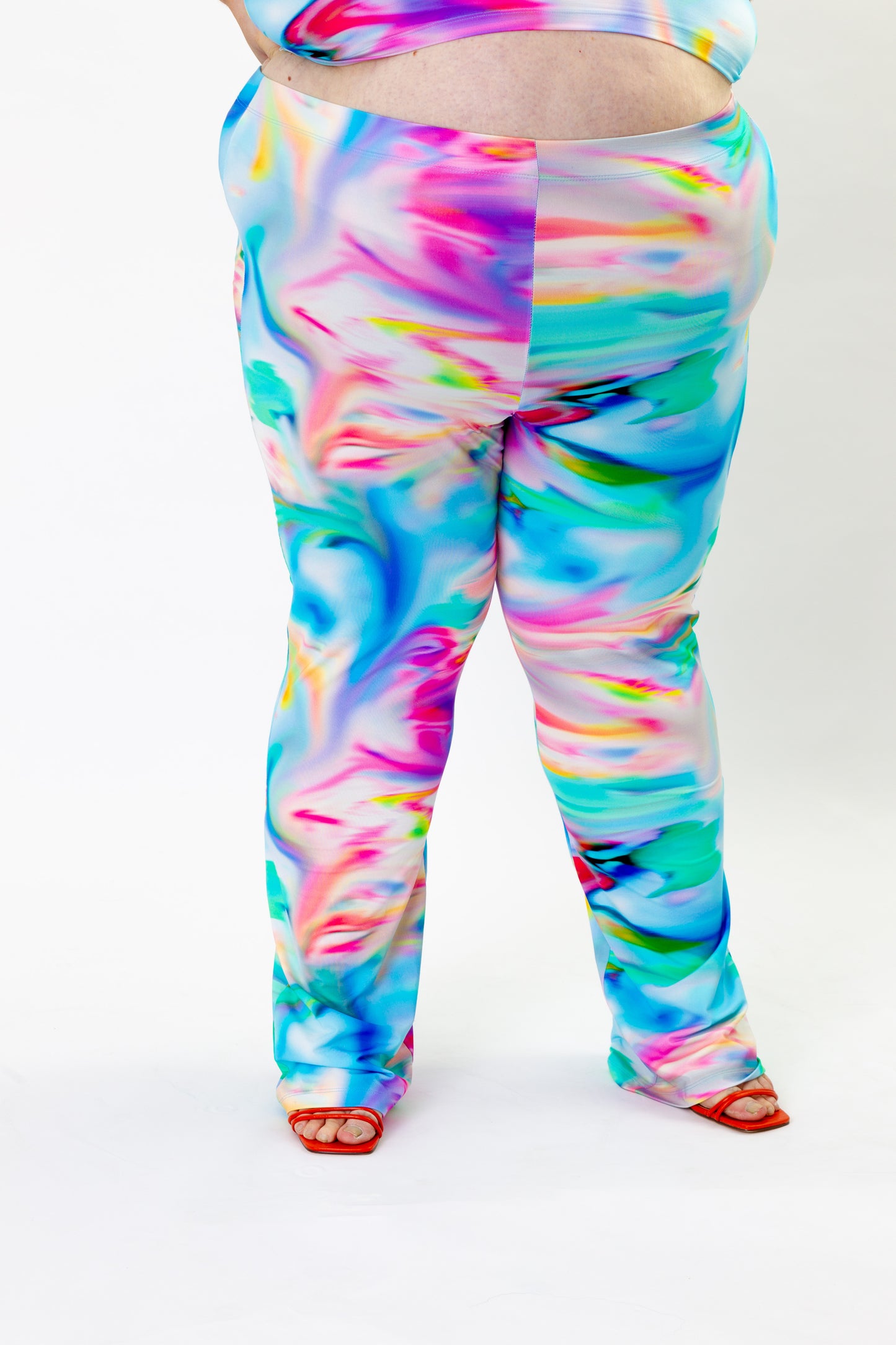 Pyjama Chique / Pastel Paradise / Flared Broek