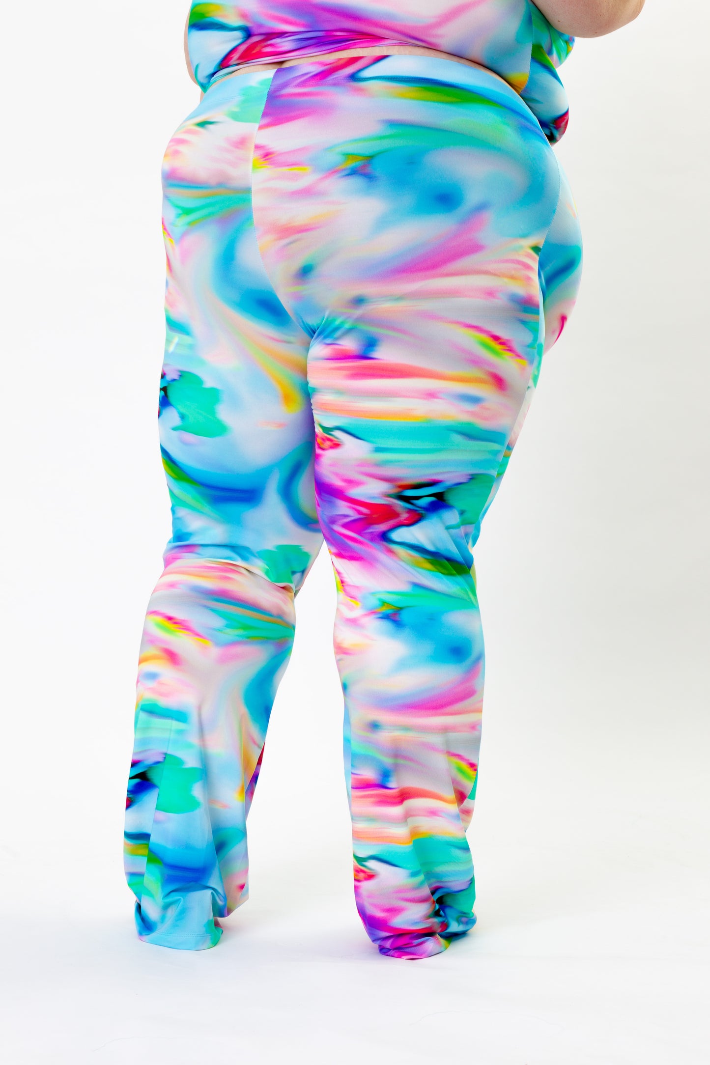 Pyjama Chique / Pastel Paradise / Flared Broek