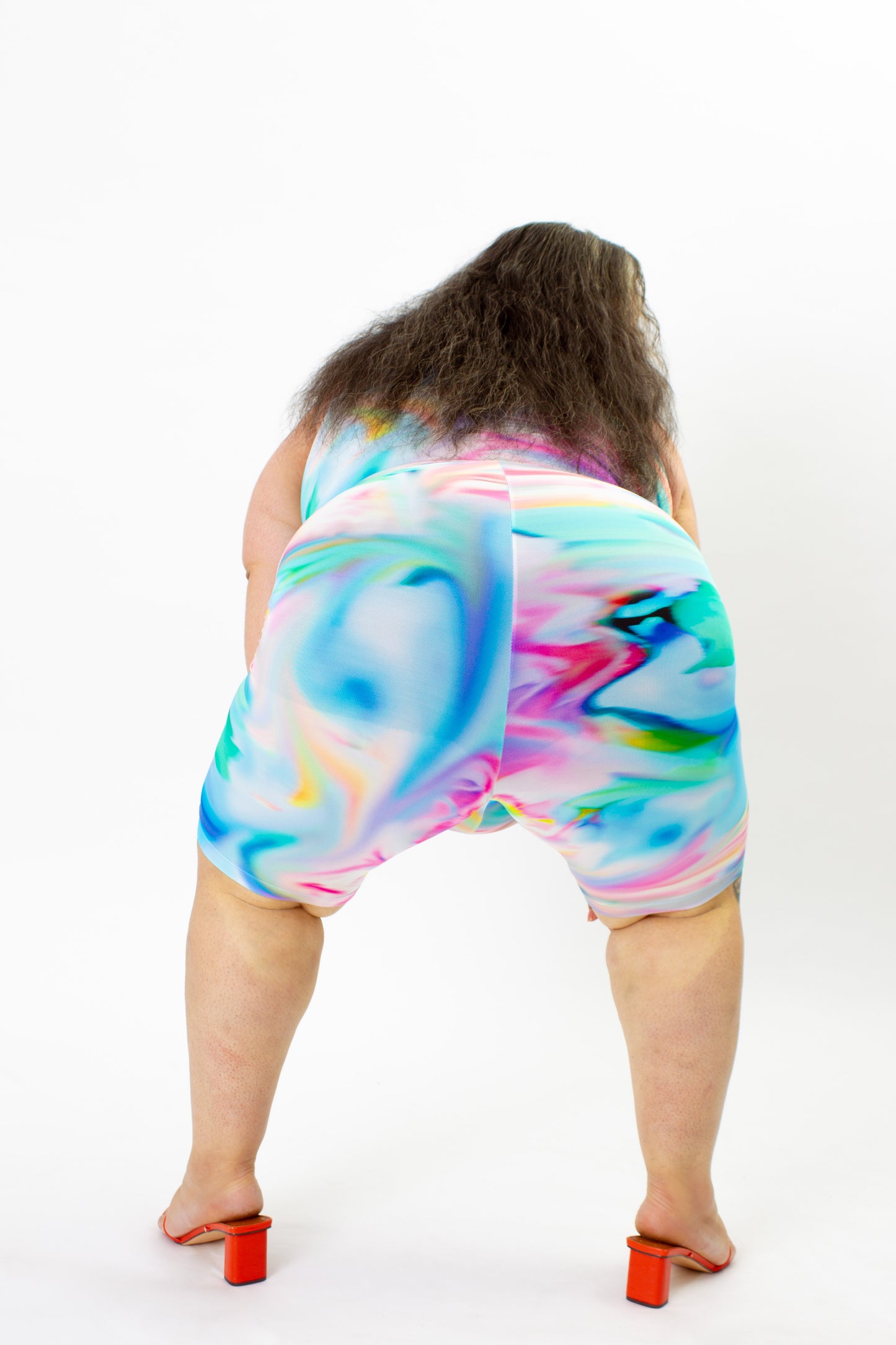 No Chafe Shorts / Pastel Paradise