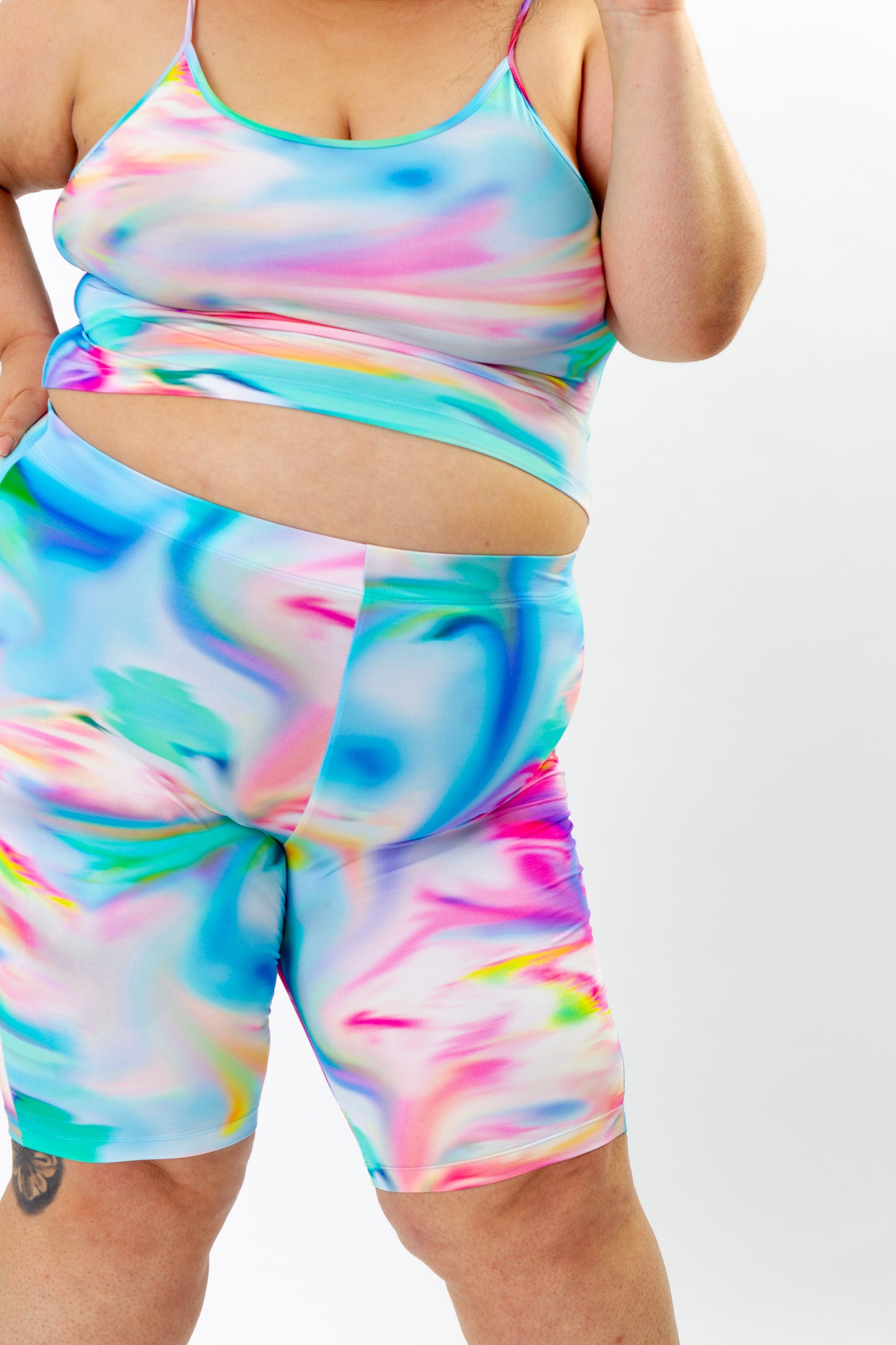 No Chafe Shorts / Pastel Paradise