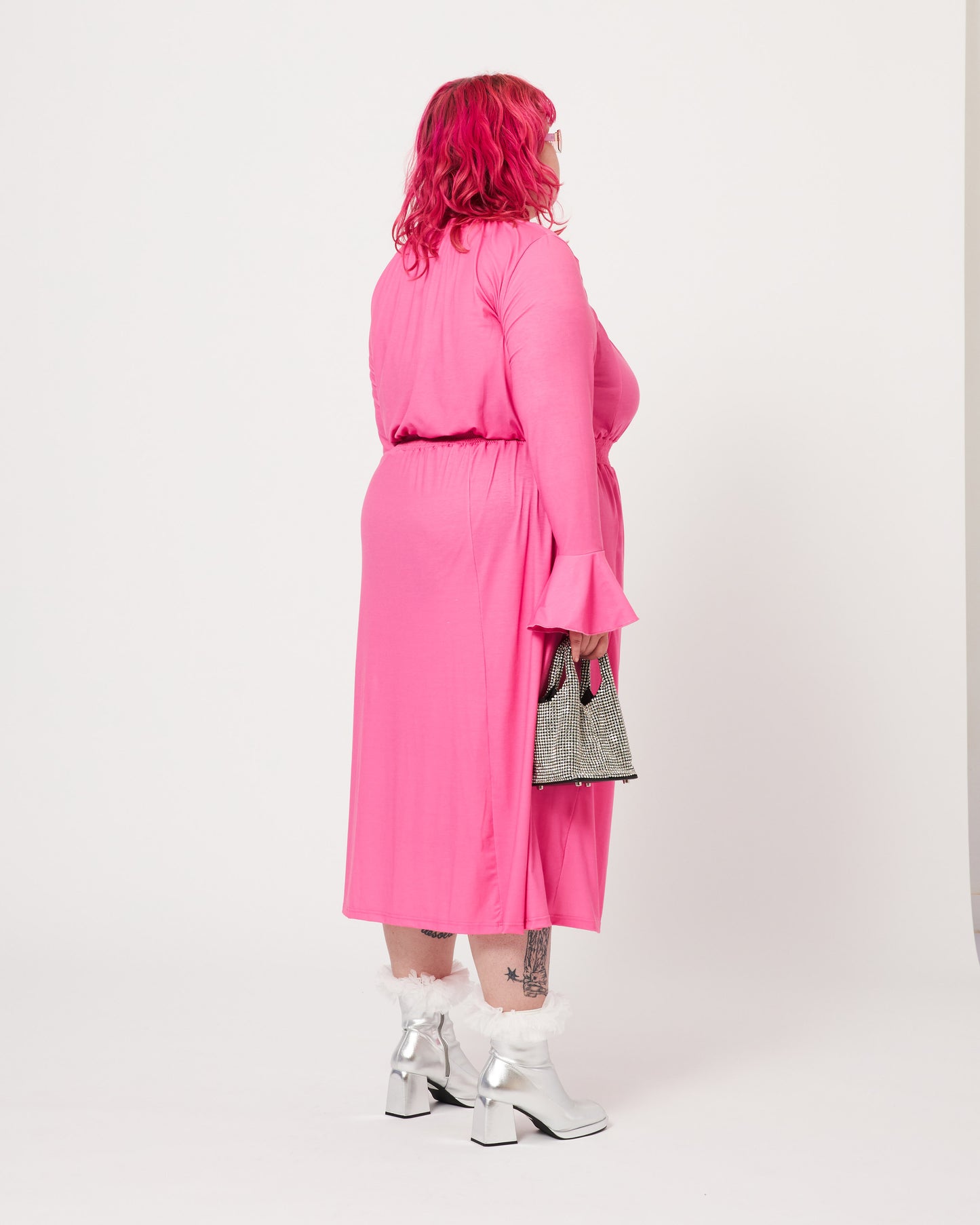 Sneak Peek / Pink / Split Dress