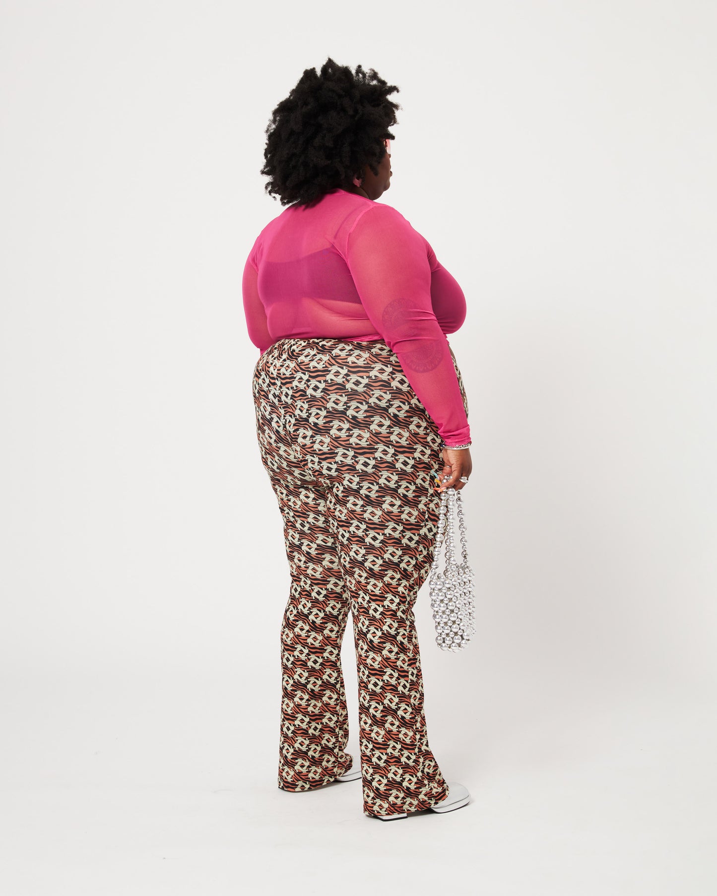 Uncensored / Mesh Roze / Top